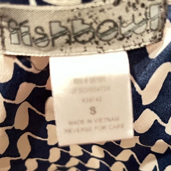 ❤️Fishbowl - Navy & White Sleeveless Dress Size S - Picture 6 of 10